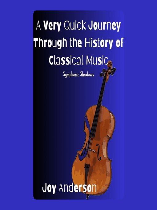 Title details for Symphonic Shadows by Joy Anderson - Wait list